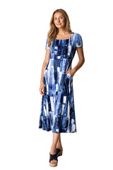 Core Travel Brushstroke Swing Dress - 57590