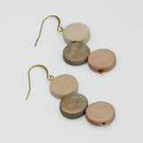 Ivory Triple Stacked Earring