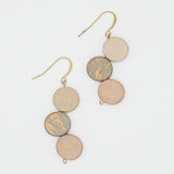 Ivory Triple Stacked Earring