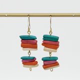 Multi Color Stack Earring