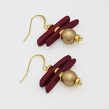 Gold Skylar Coastal Aura Earrings