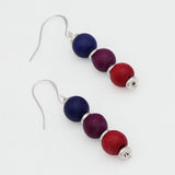 Multi Color Cascade Earrings