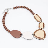 Golden Oat Statement Necklace