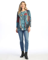 "Granada" Fleece Raglan Sleeve Top - SF7-1962