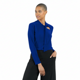 Clara Sunwoo Keyhole Front Top in Cobalt - T237-COB - Size 1X Only!