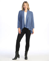 Brushed Hacci Draped Cardigan - VP4