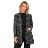 The Heidi Bold Crinkled Sweater Tunic - CB65373