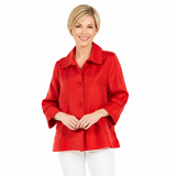 Subtle Shimmer Jacket in Red - 4741-RD