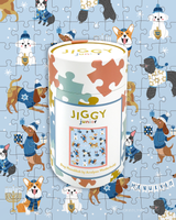 JIGGY Junior 100pc: Dog Hanukkah by Arrolynn Weiderhold