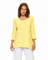 Soft Knit Ribbed Tunic - JR103