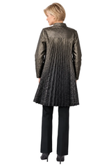 Textured Jacquard Ombre Shimmer Jacket in Taupe - 7956J-TP