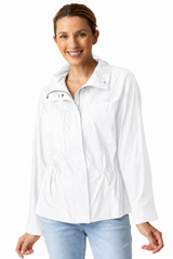 Lightweight Drawstring-Waist Jacket - 17946