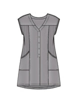 Sun Washed Cotton On Deck Dress - 82600 - Size M Fog Only