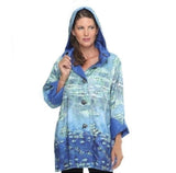 Oopéra Gallery Collection Waterlilies Raincoat - J2239RW-6