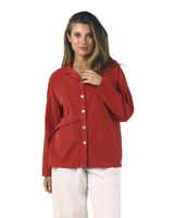 Soft Baby Cord Cotton Shirt/Jacket in Rose - C47028