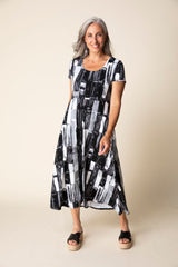 Core Travel Brushstroke Swing Dress - 57590