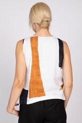 Flax Colorblock Sunset Tank - 262135