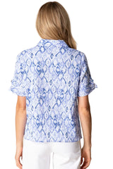 Painted Diamonds Short-Sleeve Shirt - 33933
