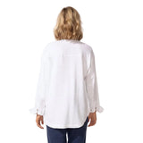 Soft Modal Terry Button Front Shirt Jacket - 26895