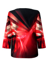 Radiance V-Neck Print Top - 34376