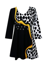 Animal-Spot V-Neck Print Tunic - 24676-TU - Size XL Only!