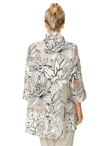 Light & Airy Floral Blouse/Jacket - 6136T