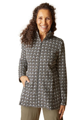 Luxe Ponte Print Soho Jacket - 12611