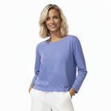 Embroidered Applique Boxy Tee - 15425