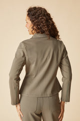 Luxe Ponte Solid Madison Jacket - 10617