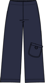 Flat Front Ankle Pant - 21378 - Size L