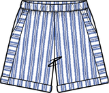 Seaport Stripe Seabreeze Short - 62353