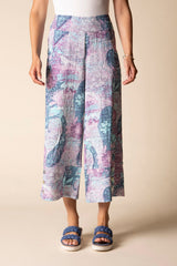 Destination Unknown Button Hem Crop Pant - 34978