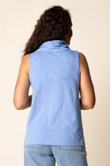 The Ruched Sleeveless Tunic - 27552