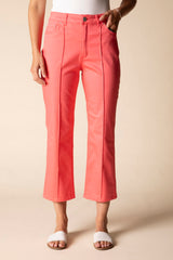 Seamed City Crop Jean - 11471