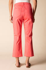 Seamed City Crop Jean - 11471