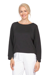 Featherlux Knit Solid Stitch Pullover - 330101