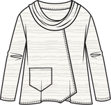 Cowl Pullover - 16018