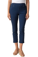 Stonewash Capri Knit Jean - 31569