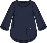 Pleat Pullover - 30714
