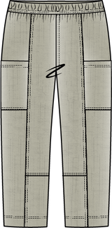 Vista Washed Cotton Tapered Crop Pant - 63331 - Size XL