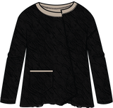 Crinkled Double Face Metro Pullover - 48111