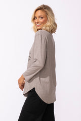 Destination Floral High Low Tee - 52704