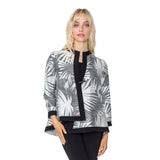 Tropical-Print One-Button Jacket - 5493J-WT - Sizes S & XXL Only!