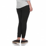 Mesmerize "Joe" Straight Leg Ankle Pant in Lightweight Jet Black