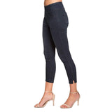 Paris "Joy" Cropped Jean in Dark Blue - Joy-DB