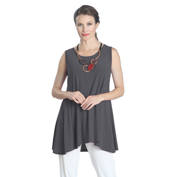 IC Collection Extender Length Tank in Charcoal - 6822T-CHC