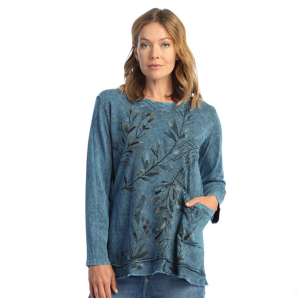 Jess & Jane "Whisper" Mineral Washed Tunic Top - M73-1665