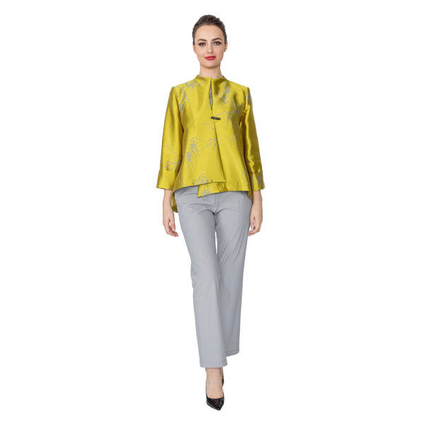 IC Collection "Elegance" Asymmetric Jacket in Citrine - 4261J-CTR - Size L Only!