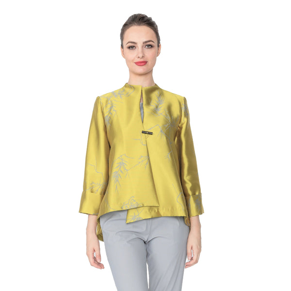 IC Collection "Elegance" Asymmetric Jacket in Citrine - 4261J-CTR - Size L Only!