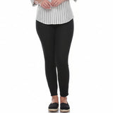 Mesmerize "Joe" Straight Leg Ankle Pant in Lightweight Jet Black